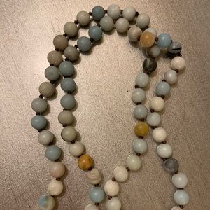 Ralph Lauren style summer beaded beach necklace